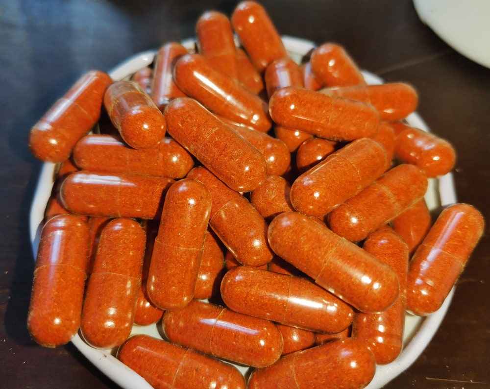Organic Cayenne Pepper Capsules 600mg Australia | BirdSongOrganicsAU.