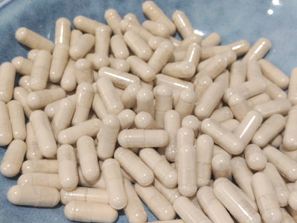 Organic Marshmallow Root Capsules.