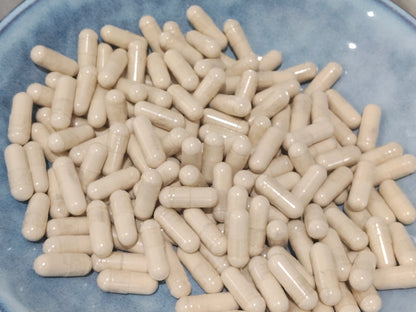 Organic Marshmallow Root Capsules.
